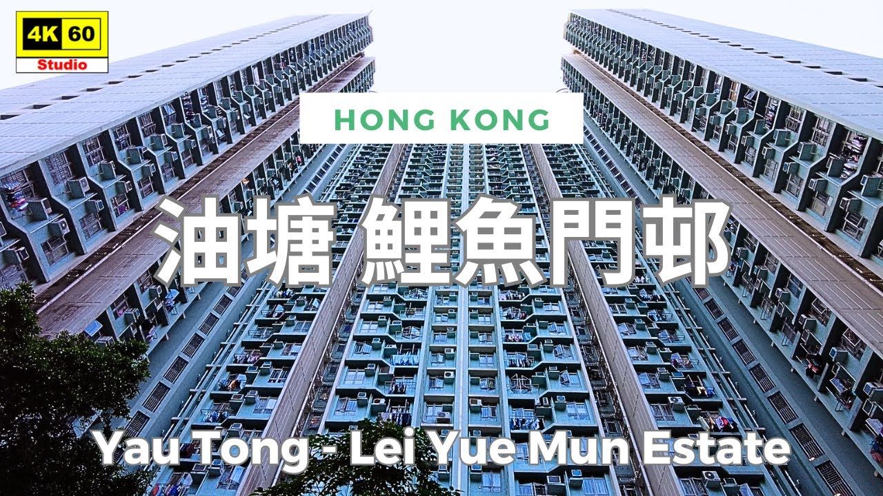 油塘 鯉魚門邨 4K | Yau Tong - Lei Yue Mun Estate | DJI Pocket 2 | 2025.01.17