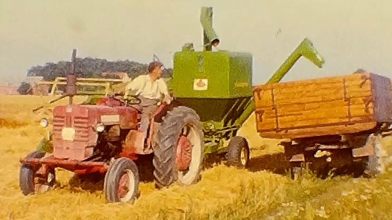 Farming in 1962. Gladsax, Österlen, Skåne - Sweden