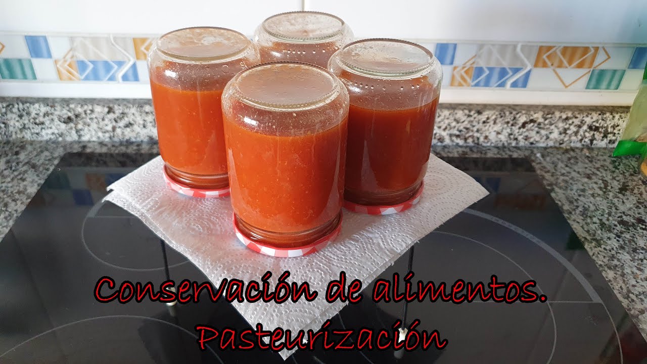 Conservación de alimentos: Pasteurización.