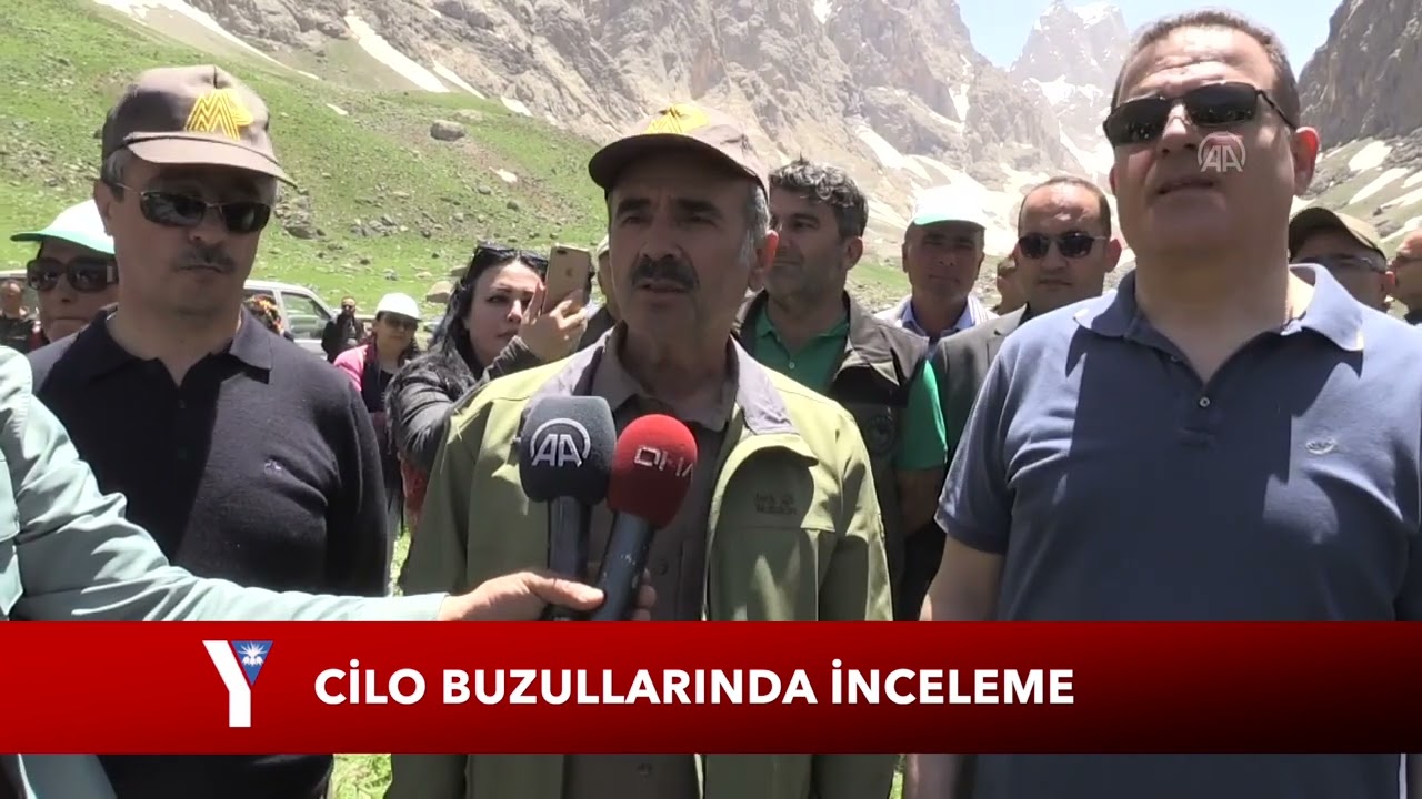 Cilo Dağları'nda buzulların olduğu alanda inceleme - Hakkari