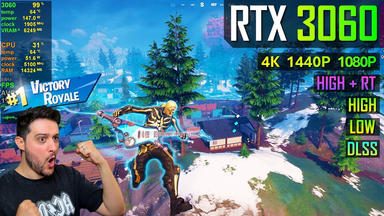 RTX 3060 — Fortnite — Глава 5