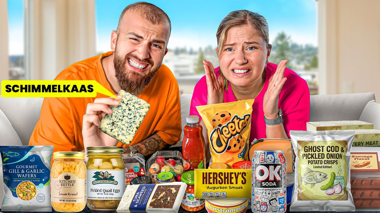 Wij Kochten Alles Wat We Niet Lusten van de Supermarkt.. (en eten het)