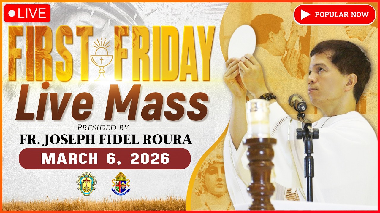 FRIDAY FILIPINO LIVE MASS TODAY II MARCH 6, 2026 II FR. FIDEL ROURA