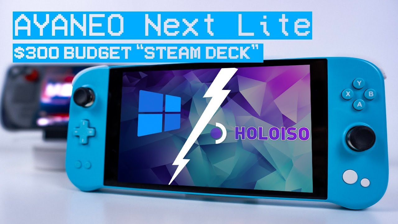The $300 “Steam Deck” is GREAT! (AYANEO Next Lite Review)