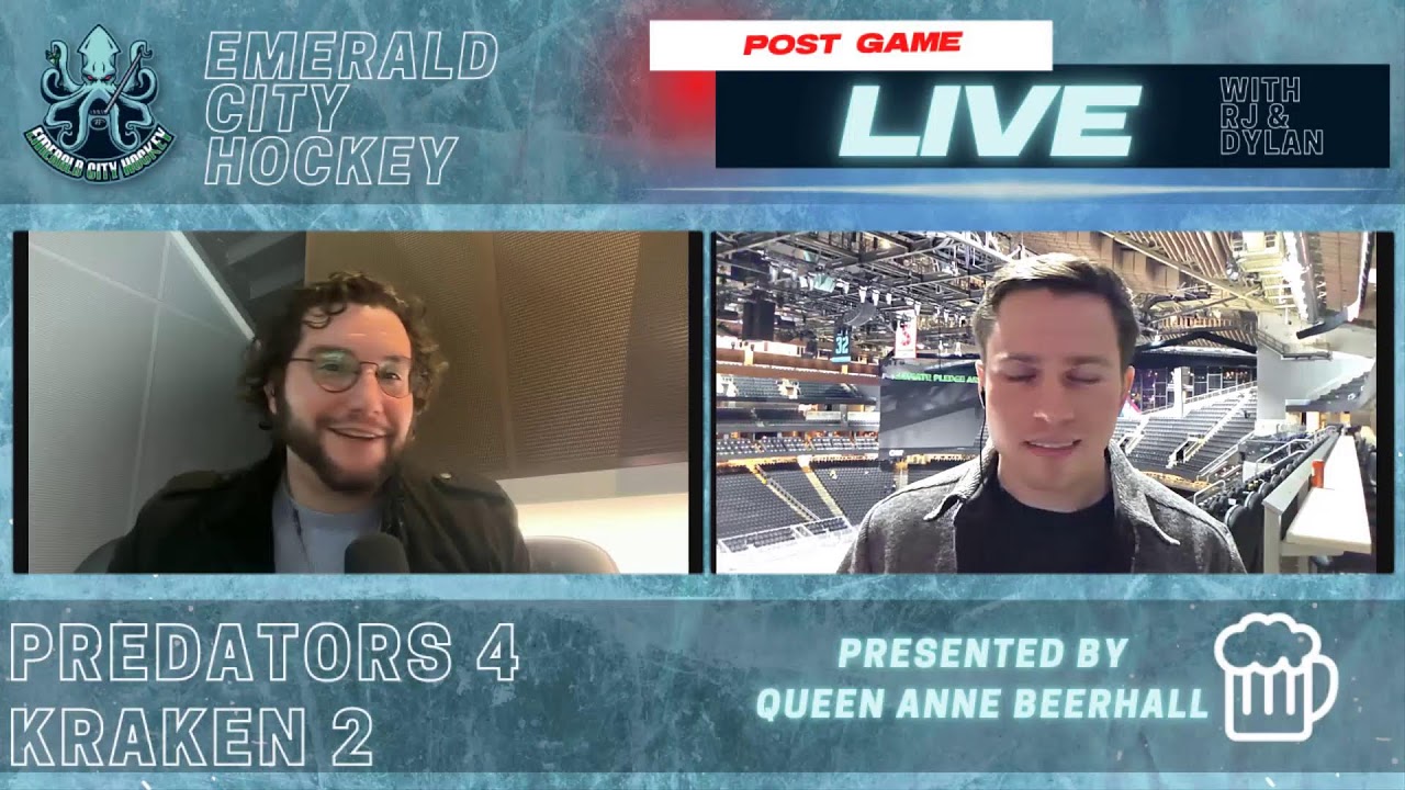 ECH Postgame Live Presented By @thehall_group - Predators at Kraken '25-'26