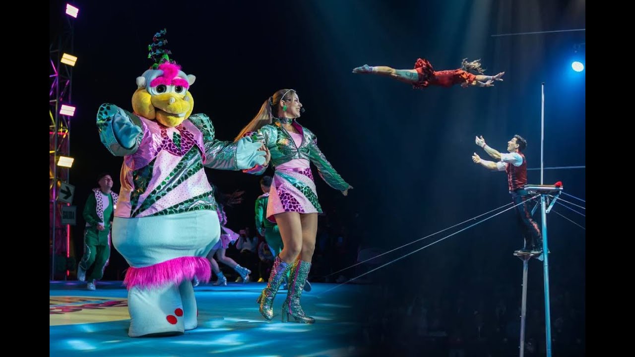El maravilloso mundo del circo: Karina y Timoteo, La Tarumba, Robotín y Robotina y más