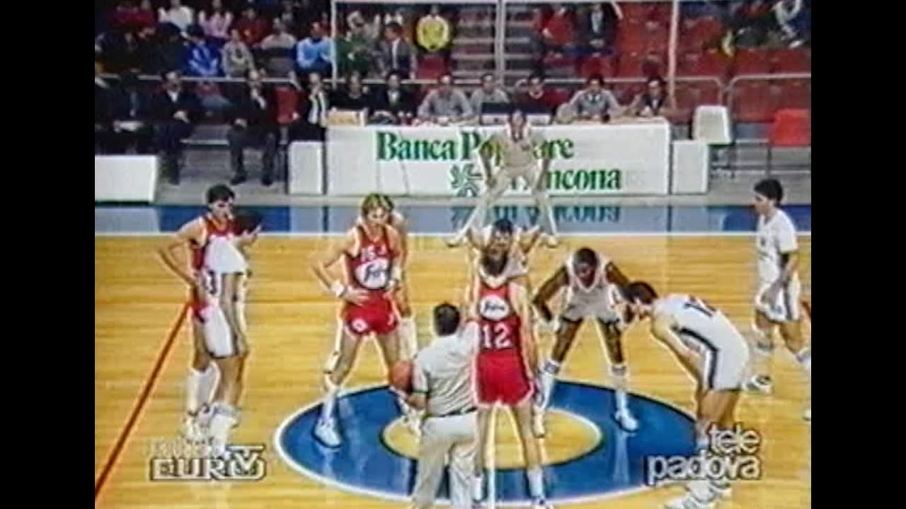 A2 1985/'86 A.P. Fabriano Basket - Segafredo Gorizia 86-77