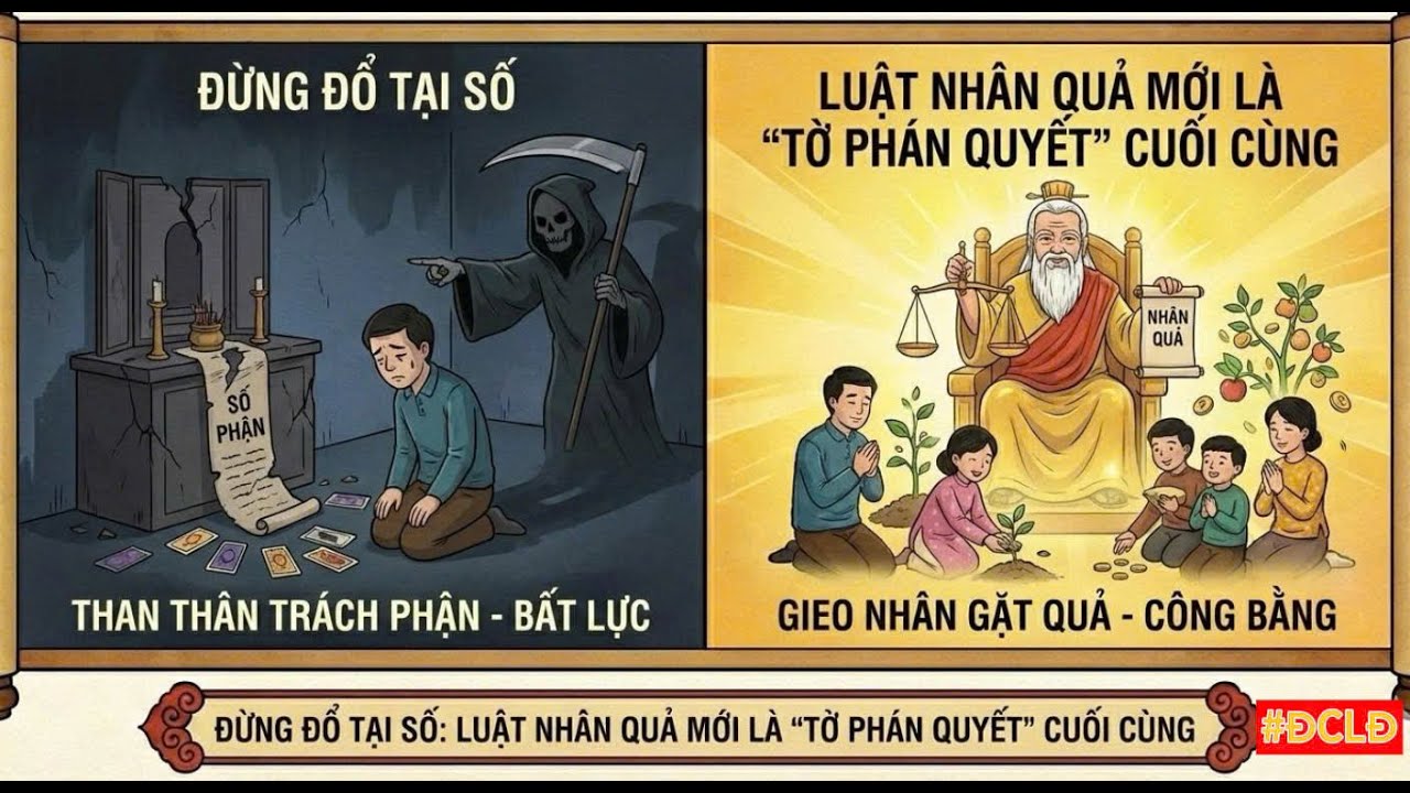 Đừng Đổ Tại Số: Luật Nhân Quả Mới Là “Tờ Phán Quyết” Cuối Cùng
