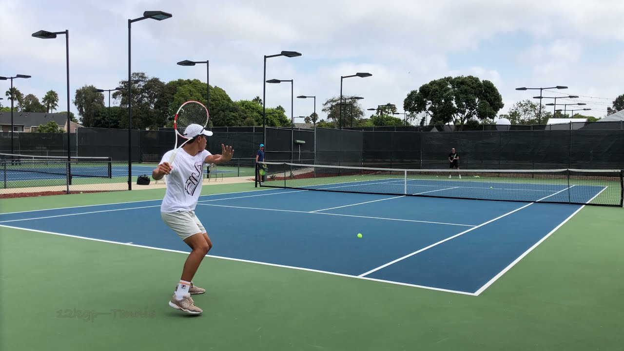 Brandon Nakashima | Court Level Practice - Multiple Angles [San Diego 2021, 4K 60FPS]