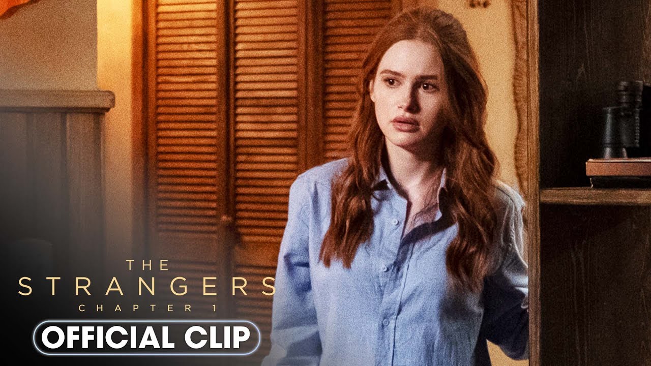 The Strangers: Chapter 1 (2024) Official Clip &lsquo;Knock, Knock&rsquo; - Madelaine Petsch