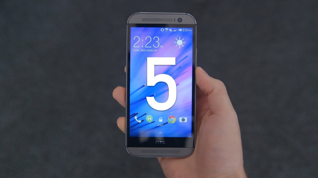 HTC One M8: Review & Top 5 Features!