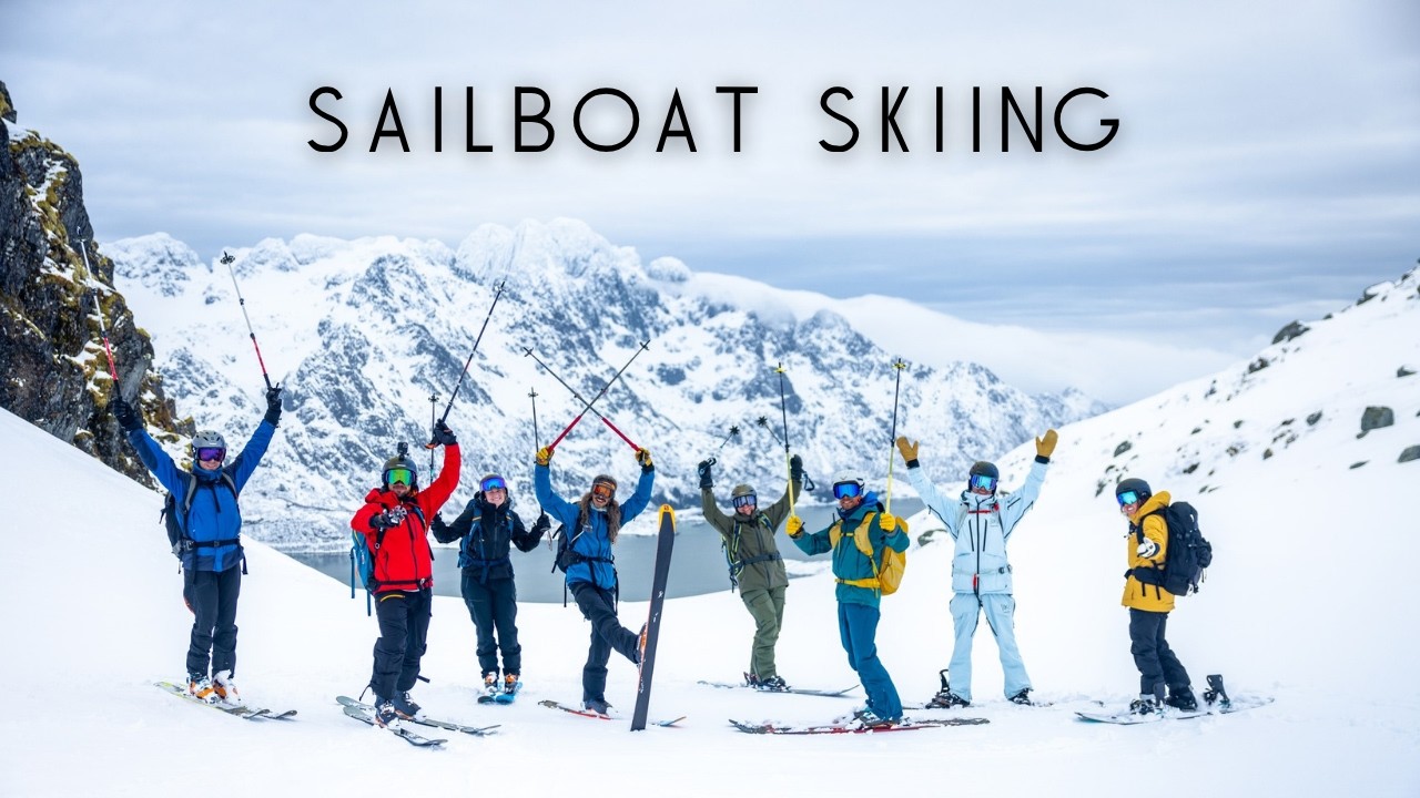 Lofoten to Tromsø Sailboat Skiing | Norway | 4K