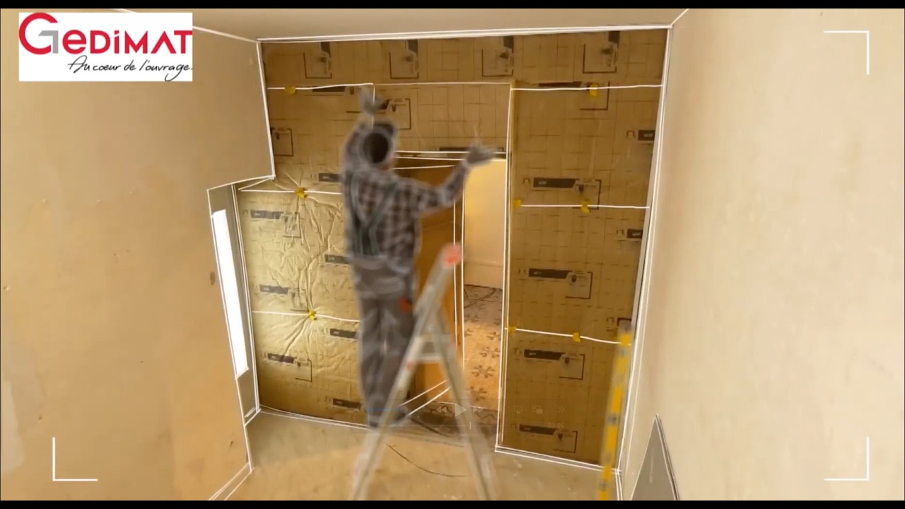 Comment isoler votre mur par l'int&eacute;rieur : guide pratique pour une cloison isolante | Gedimat