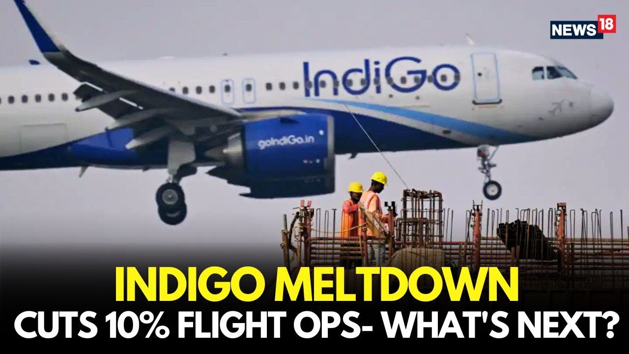 Indigo Meltdown: 10% Flights Cut! Chaos, Delays & What Happens Next? Big Impact Explained