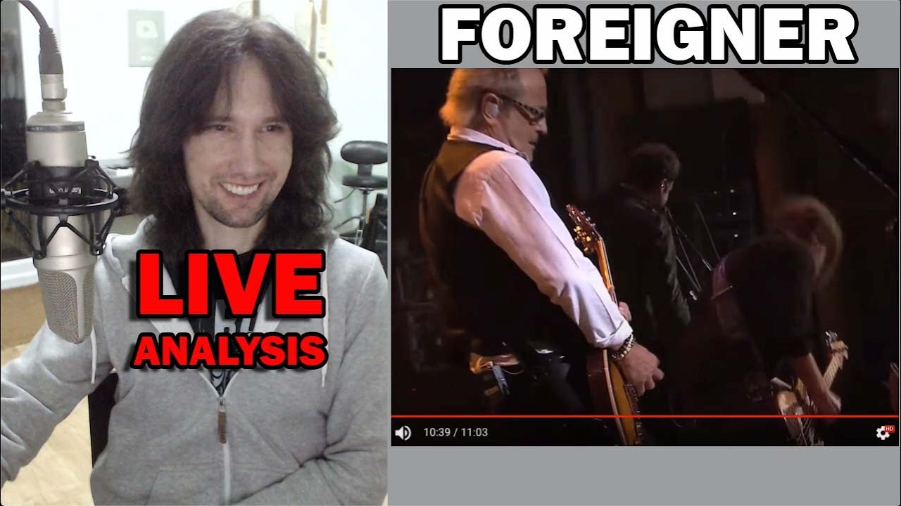 British guitarist analyses Foreigner performing 'Juke Box Hero'!