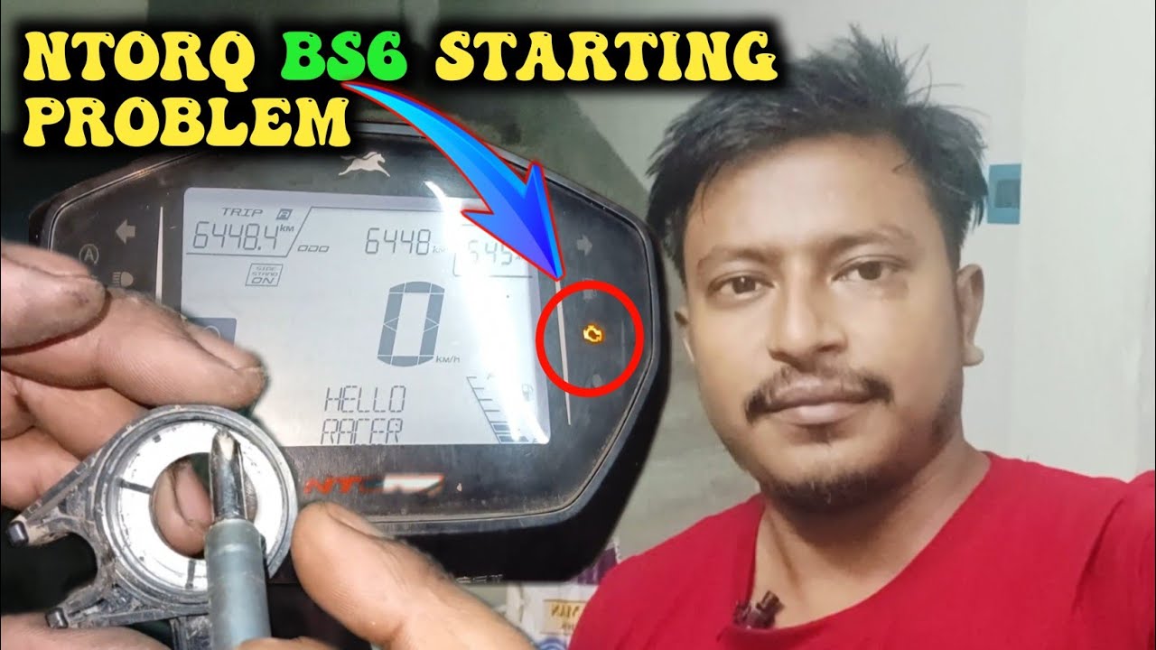 Ntorq bs6 starting problem || self se kick se start nahi hota || Aakhir solution kaise milega??