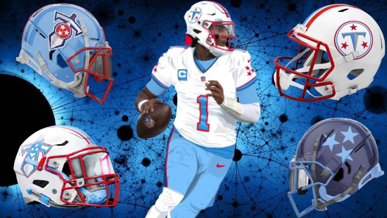 Какой будет следующий логотип/дизайн шлема для команды Tennessee Titans? Выбирайте сами!