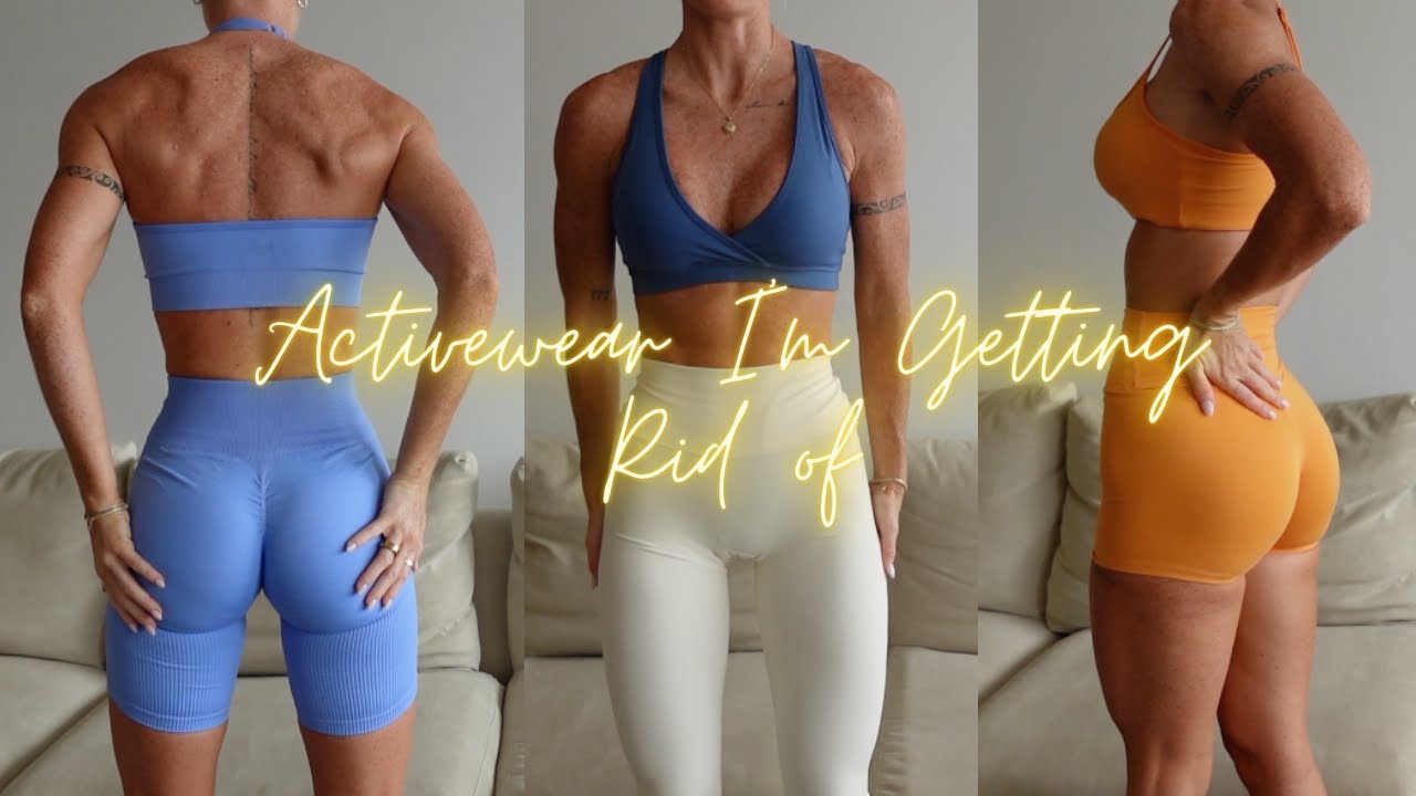 Activewear I'm Getting Rid Of | Lazuli Label, Alphalete, Saski Collection