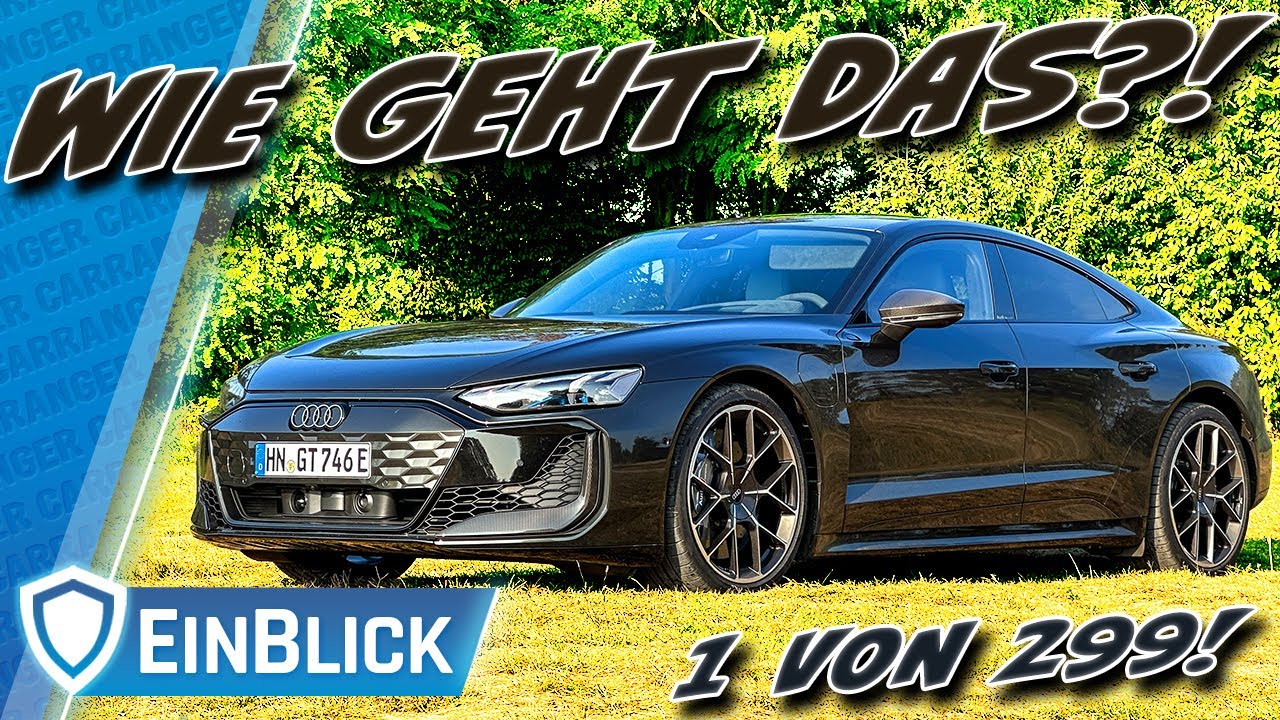Fahrdynamik? DURCHGESPIELT! Audi RS e-tron GT Exclusive Edition - Facelift = Fahrmaschine!
