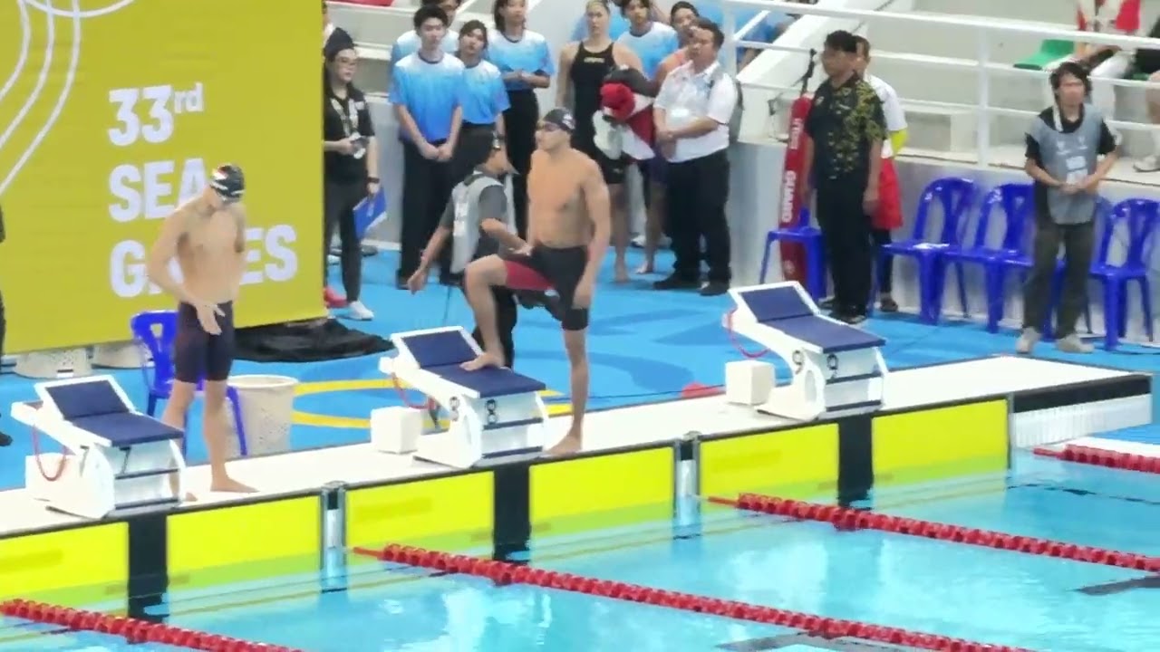 [Day 4] 100m Butterfly Men Final - 33rd SEA Games 2025