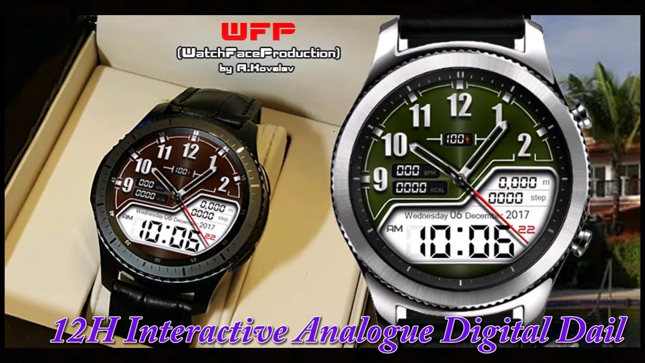 Top 5 Gear S3 Watch Face Review Pt1 (Download Is A Must)