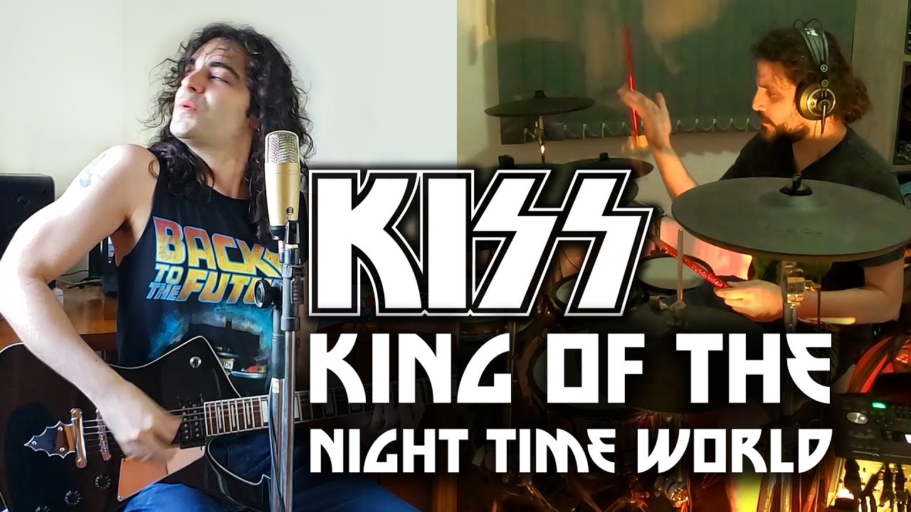 King Of The Night Time World - Kiss | Luigi Piovesan (feat Uciel Fox drums)