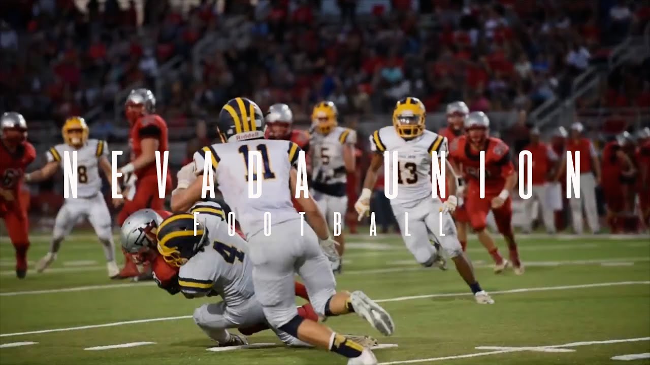 Nevada Union High School 2017 Varsity Football Highlight film