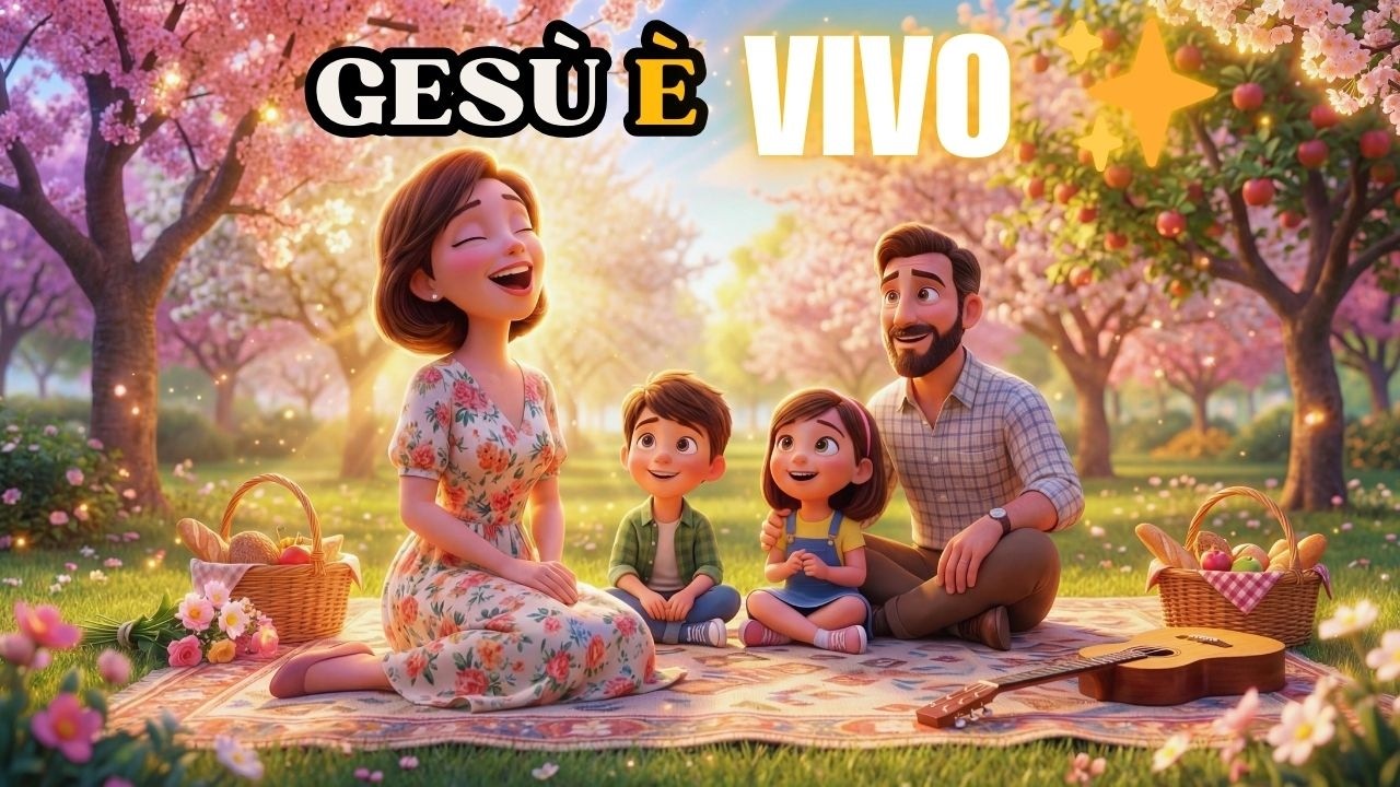 PASQUA 🌸✨ Gesù è Vivo!  Canzone per Bambini | Kidorando | Canzoni cristiane per bambini