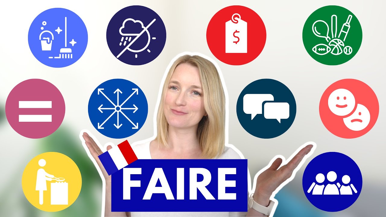 10 Uses of FAIRE in French (that are not To do or To make) + 10 Expressions 🇫🇷