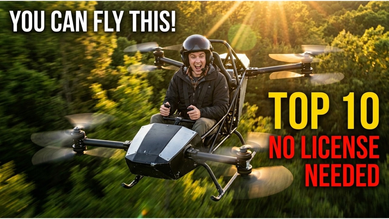 TOP 10 Personal VTOL Aircraft | Best Ultralight Flying Vehicles