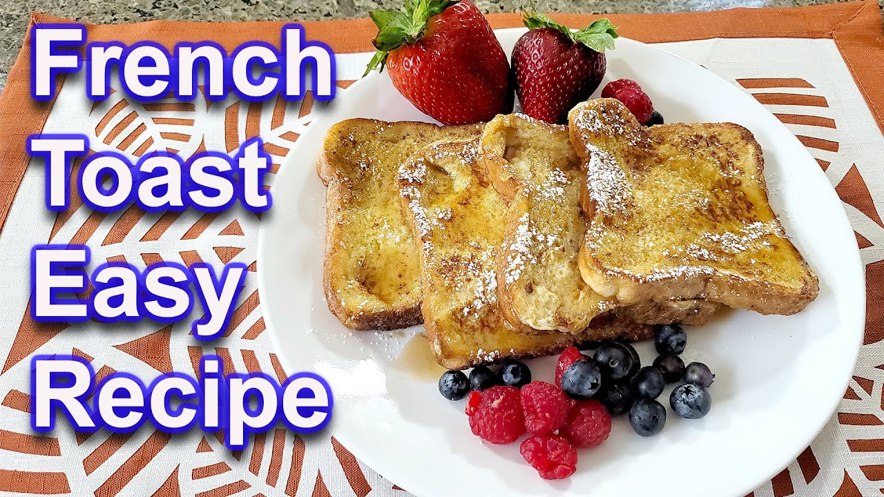 How to make French Toast 🧇🥞🧈 Quick and Easy Recipe for breakfast