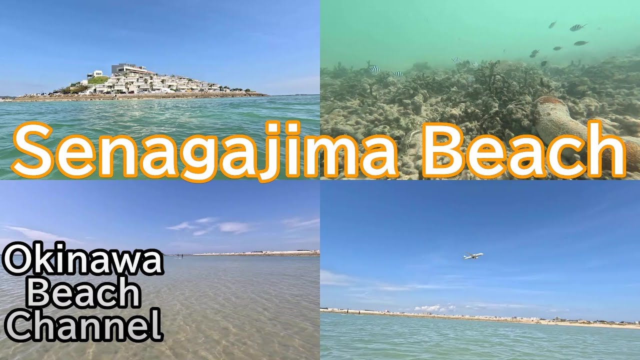 I swam in the sea of Senagajima Beach!