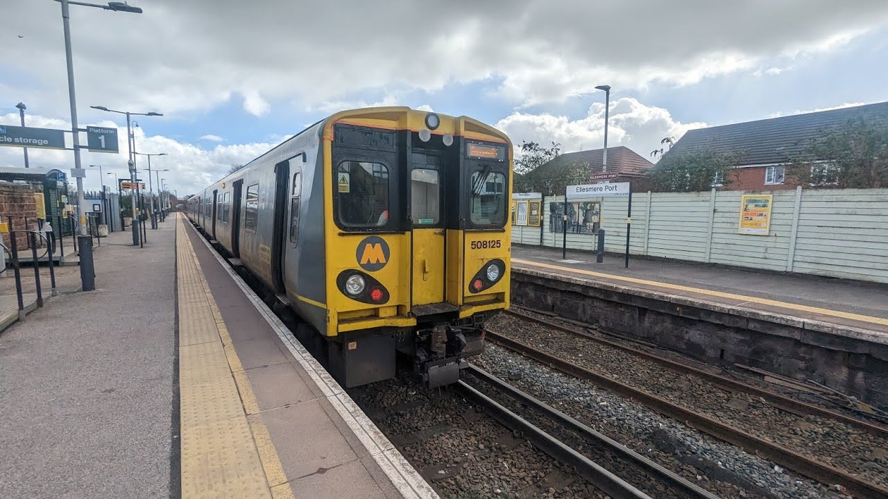 Merseyrail full journey Liverpool Lime Street to Ellesmere Port 24/03/2023