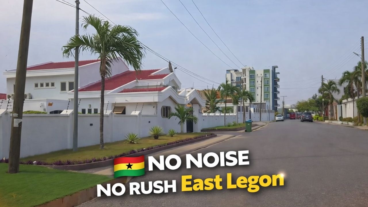 No Noise, No Rush — Just East Legon’s Beautiful Streets