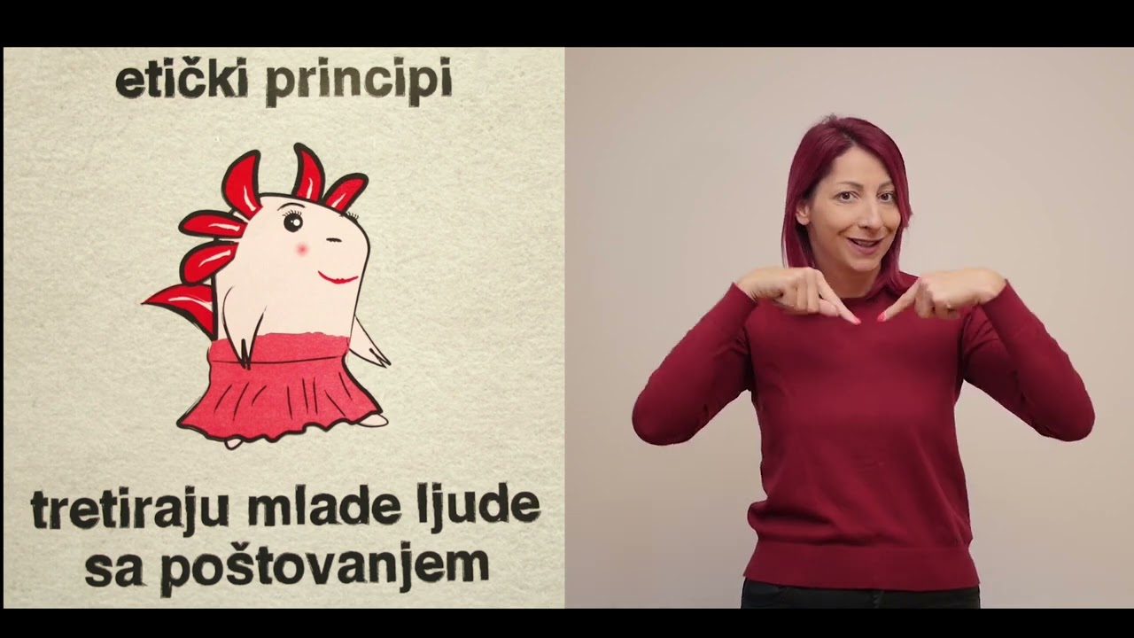 Etički kodeks na znakovnom pismu
