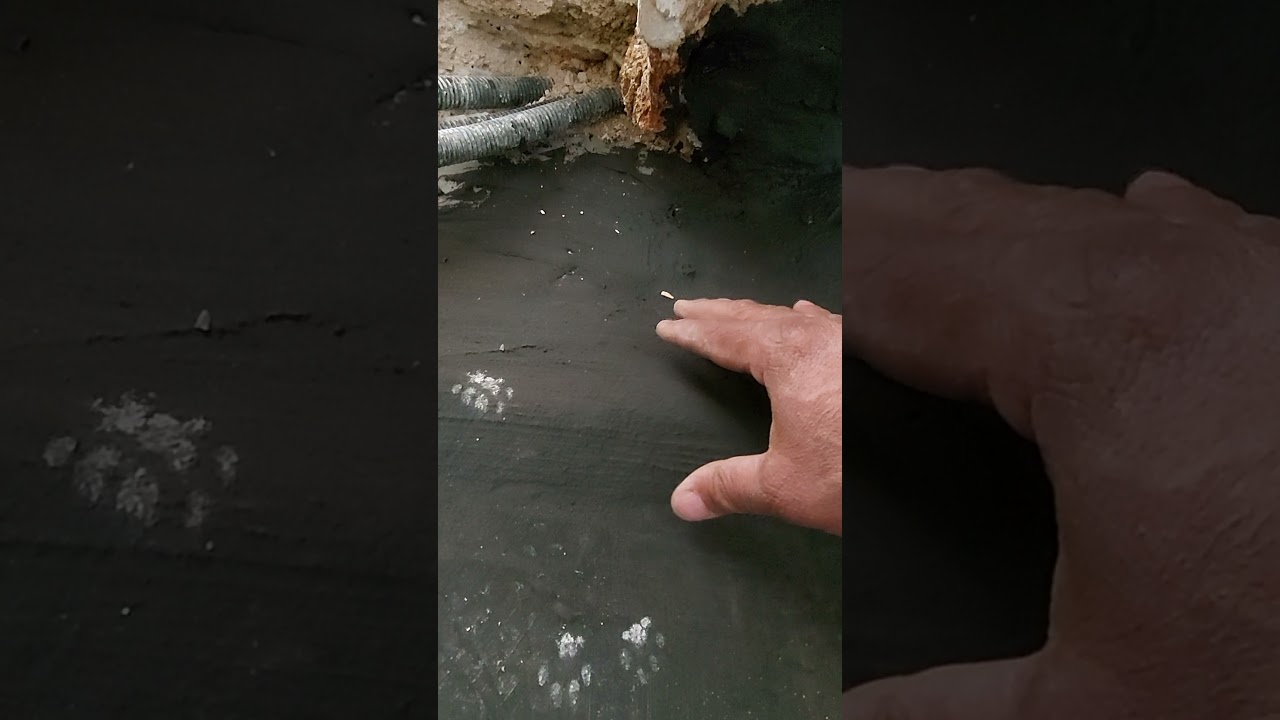 étanchéité salle de bain avant l'installation des tuyauteries