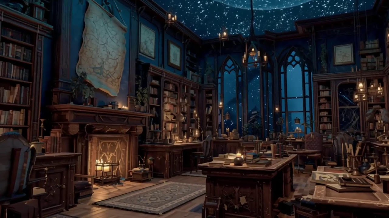 Hogwarts Castle Lo-Fi Journey (1 Hour) | Wizard Film-Inspired Beats + Enchanted Castle Ambience