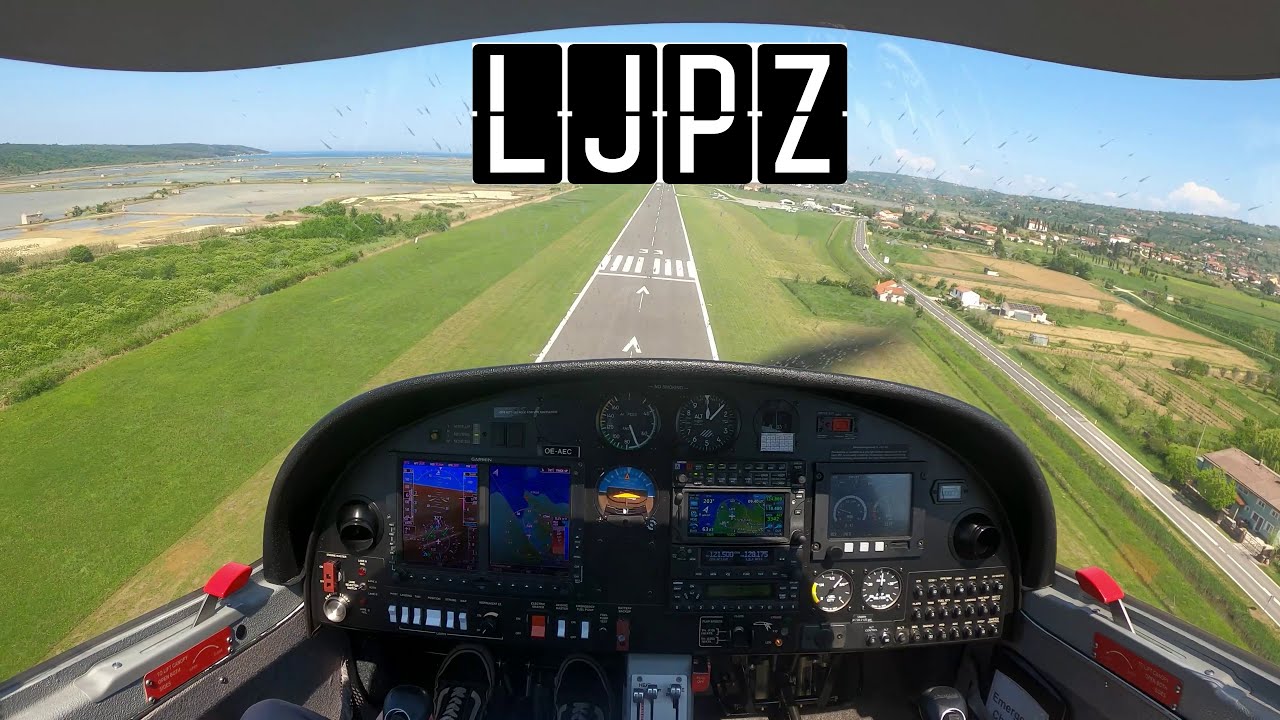 VFR Flight | Landing in Portorož [LJPZ] | Katana DV20