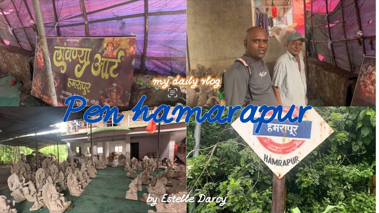 Dadus(Lavanya arts ) pen hamarapur Ganpati’s workshop full detail and information