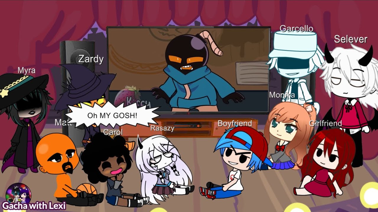 FNF Characters React to Friday Night Funkin' Memes Part 3 | Gacha Club | Gacha with Lexi