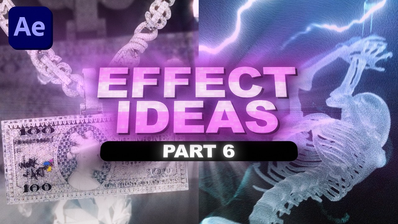 Effect Ideas For Edits In After Effects PART 6