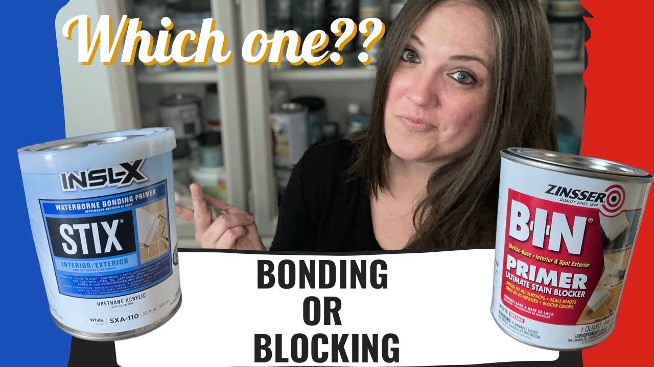 Which primer should you use before painting furniture? Bonding primer or Blocking primer