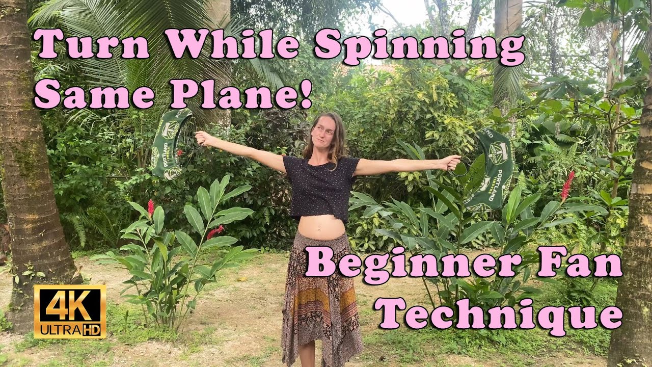 Fan Spinning Tutorial - 4 Directions, Turn While Spinning