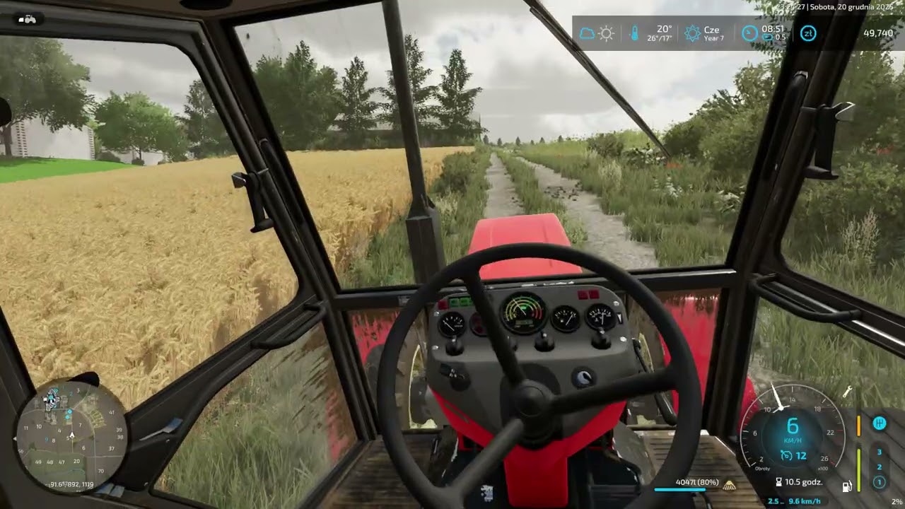 Zwożenie słomy - Farming Symulator 22 ,, Gr Tomcio