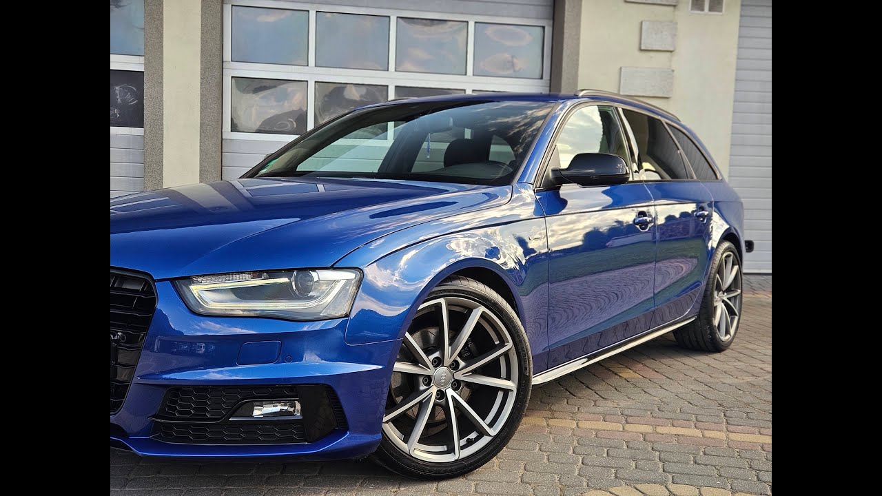 Audi A4 B8 Avant Competition 2.0TDI BiXenon Led Navi Android Auto Car Play Mega duże Radio GAZ-STOL