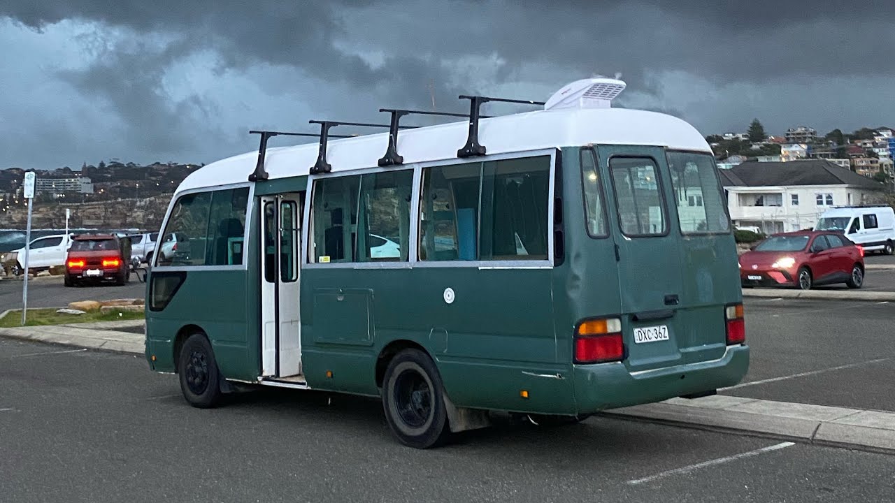 Bus Conversion Fridge Install. JUST THROW IT IN!