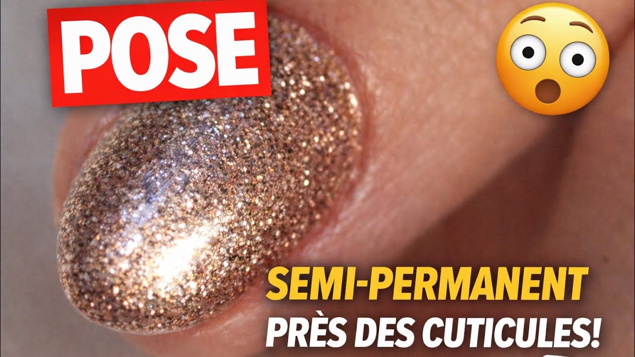 Comment POSER du VERNIS SEMI-PERMANENT spécial débutant (PAS à PAS)
