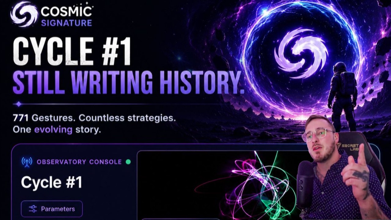 Cosmic Signature | Arbitrum Game w/ ETH Rewards | Cycle 1 LIVE NOW