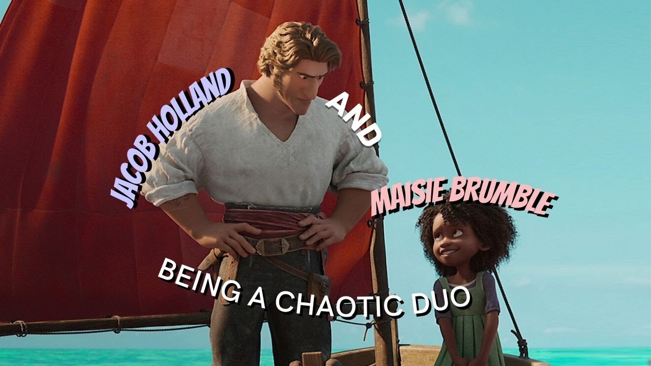 Maisie Brumble and Jacob Holland being a chaotic duo