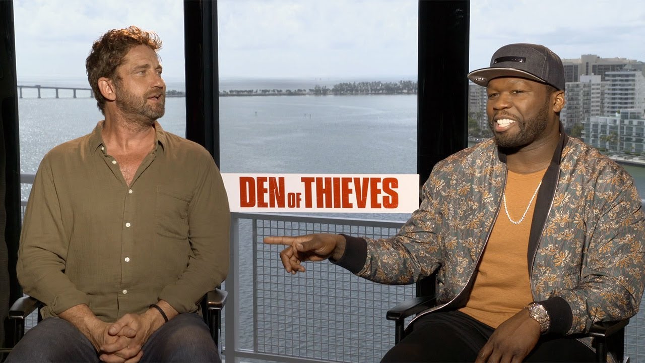 DEN OF THIEVES Interview with Gerard Butler & Curtis Jackson (50 Cent)
